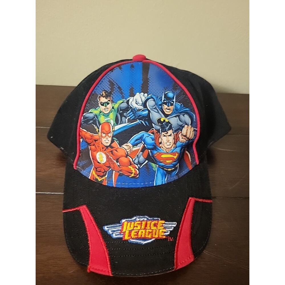 JUSTICE LEAGUE Hat Cap Colorful Characters DC‎ COMICS Adjustable